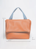 Heleny_Ledertasche_Franka_Orange_wandelbar_mit_Rucksackfunktion_Abmessungen